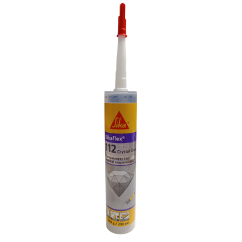SIKA Sikalfex 112 Crystal Clear Klej Uszczelniacz Bezbarwny 300ml